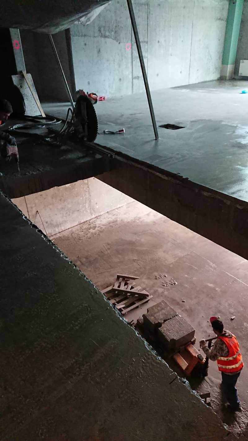 Logo firmy AS Ciecie, Wiercenie w betonie